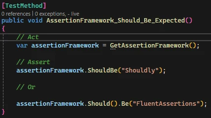shouldlyorfluentassertions